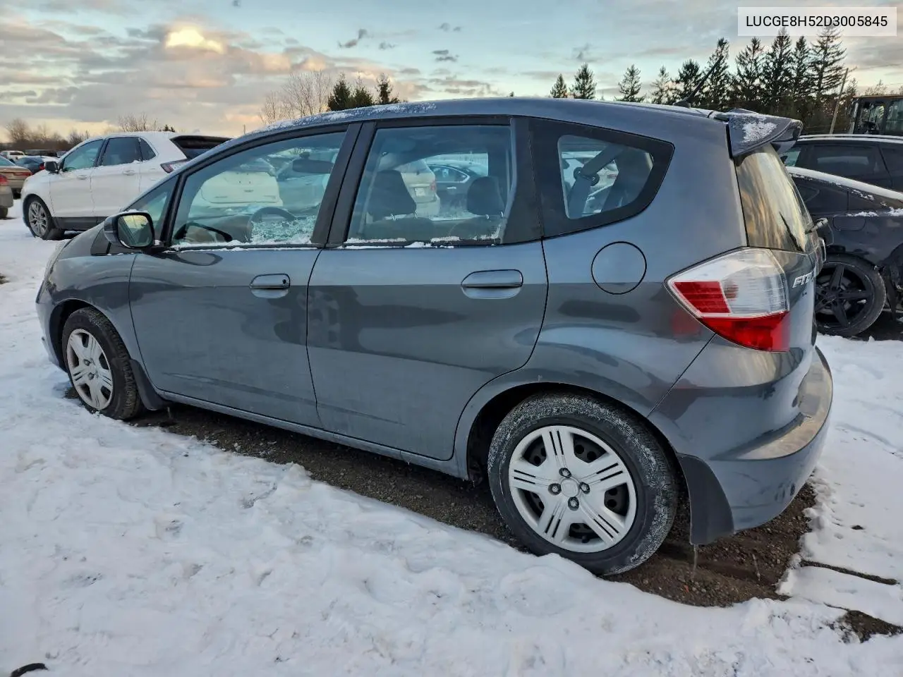 LUCGE8H52D3005845 2013 Honda Fit Lx