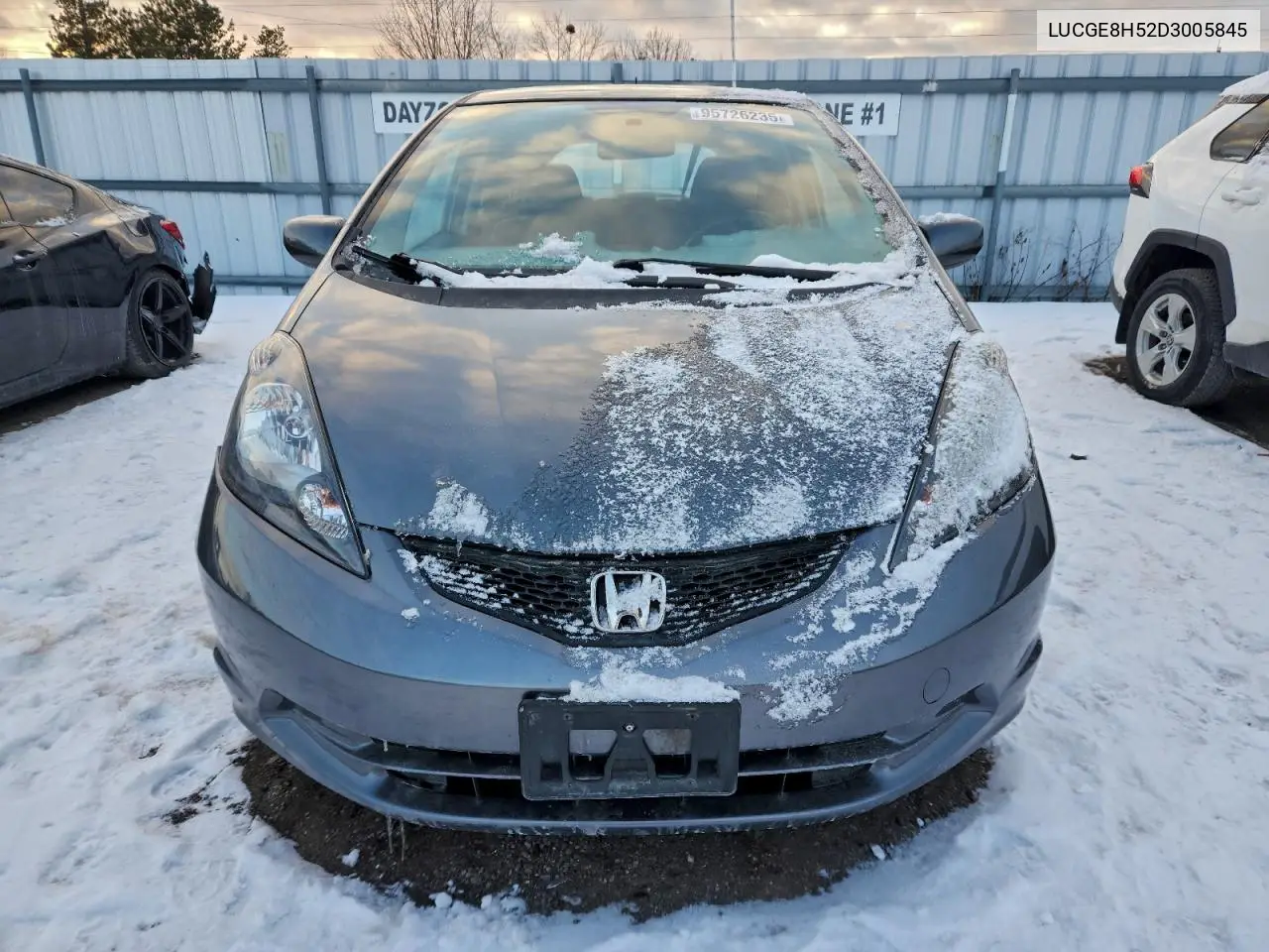 LUCGE8H52D3005845 2013 Honda Fit Lx