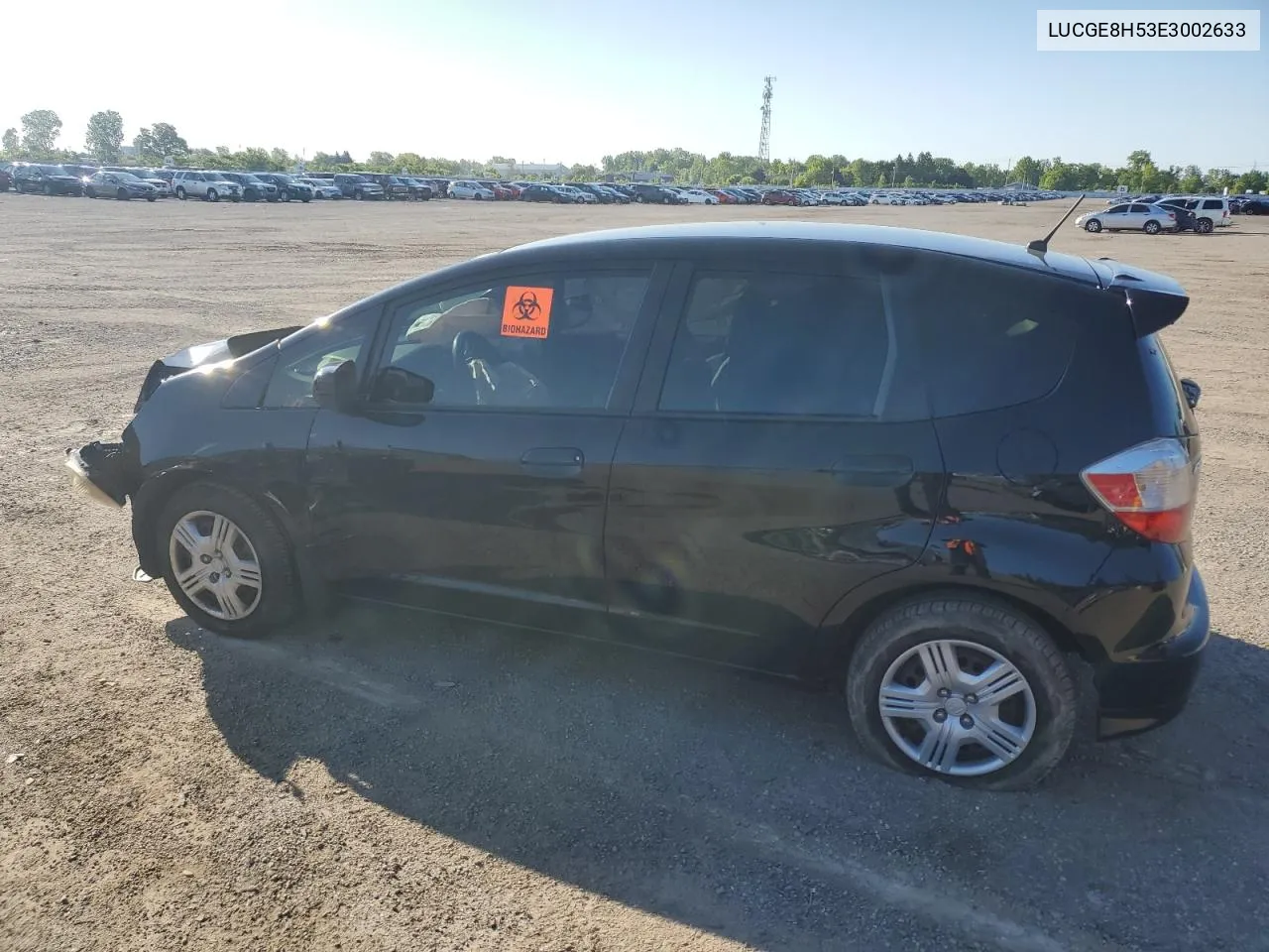 2014 Honda Fit Lx VIN: LUCGE8H53E3002633 Lot: 56938554