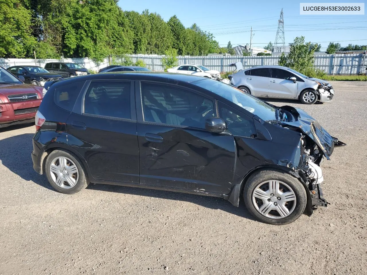 2014 Honda Fit Lx VIN: LUCGE8H53E3002633 Lot: 56938554