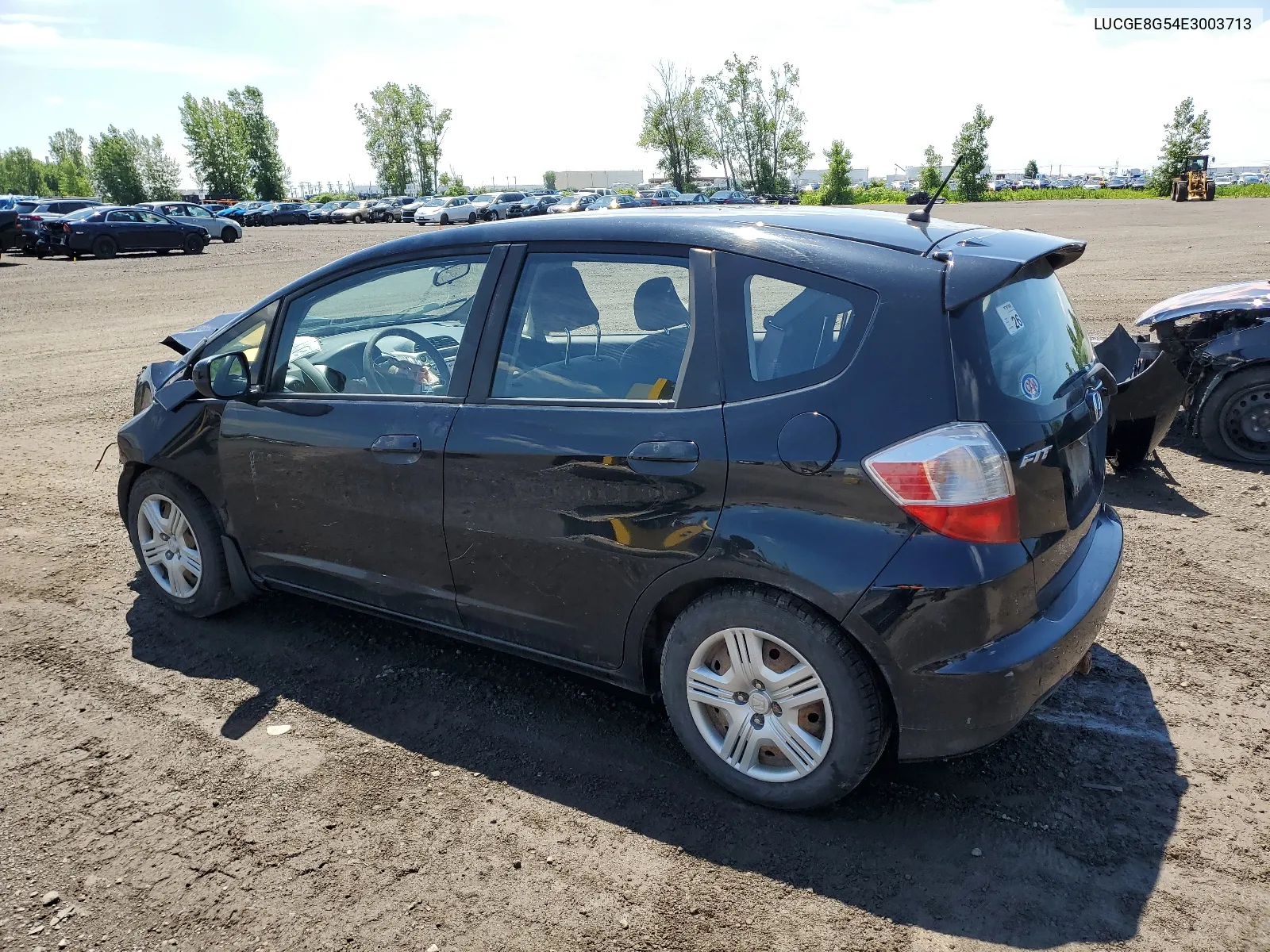 2014 Honda Fit Lx VIN: LUCGE8G54E3003713 Lot: 61142844