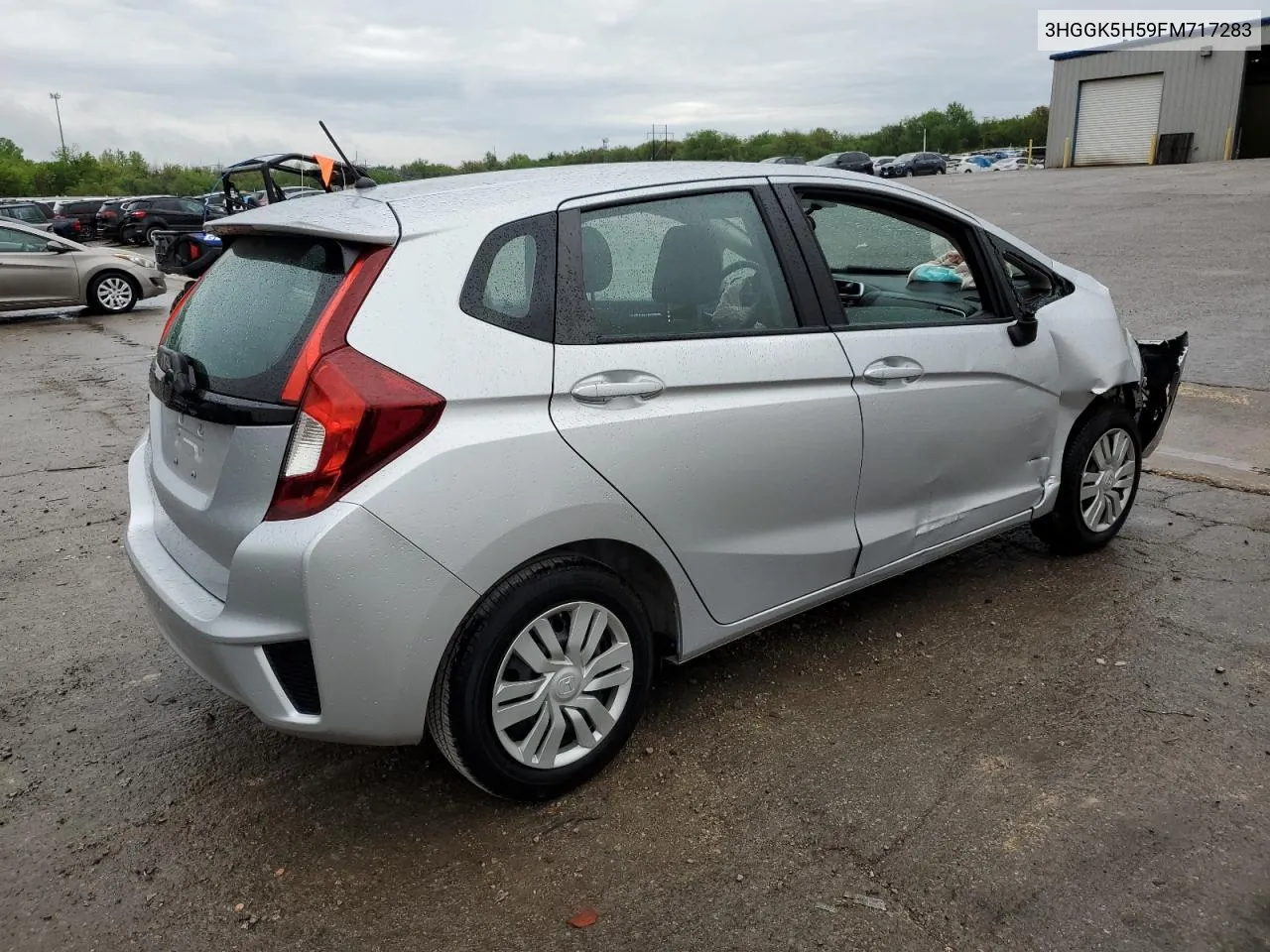 2015 Honda Fit Lx VIN: 3HGGK5H59FM717283 Lot: 50380984