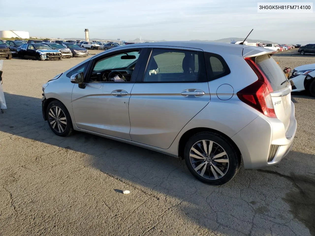 2015 Honda Fit Ex VIN: 3HGGK5H81FM714100 Lot: 51209434