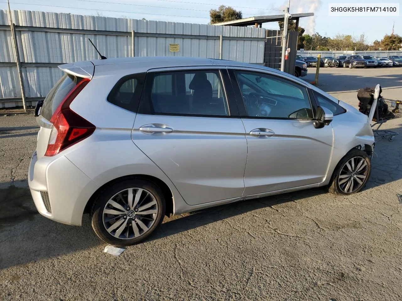 3HGGK5H81FM714100 2015 Honda Fit Ex