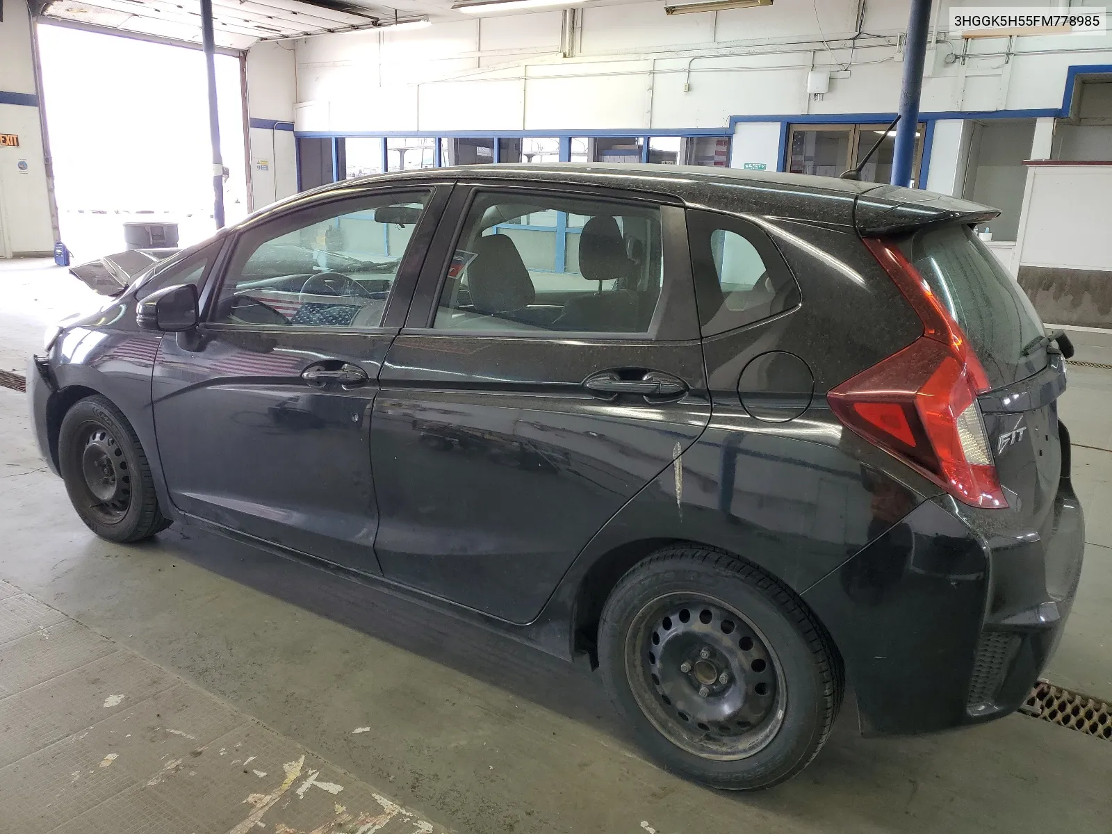 3HGGK5H55FM778985 2015 Honda Fit Lx