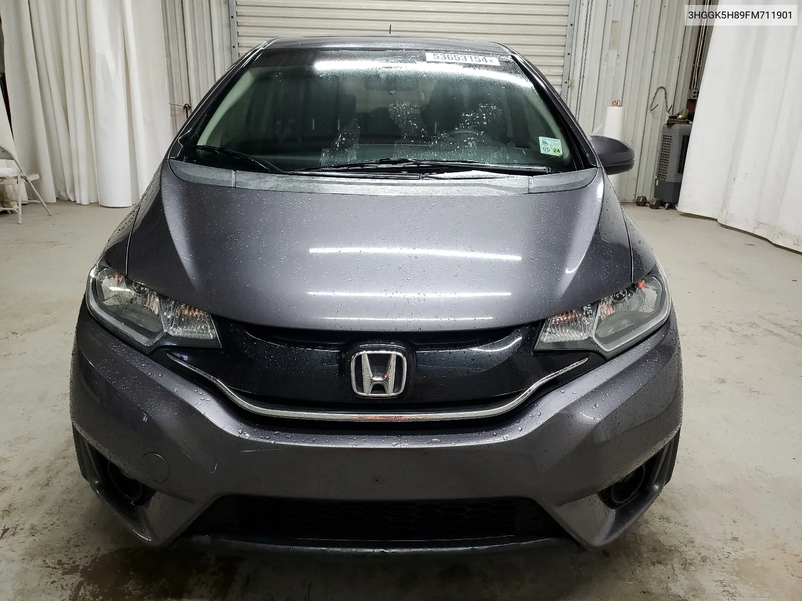 2015 Honda Fit Ex VIN: 3HGGK5H89FM711901 Lot: 53653154