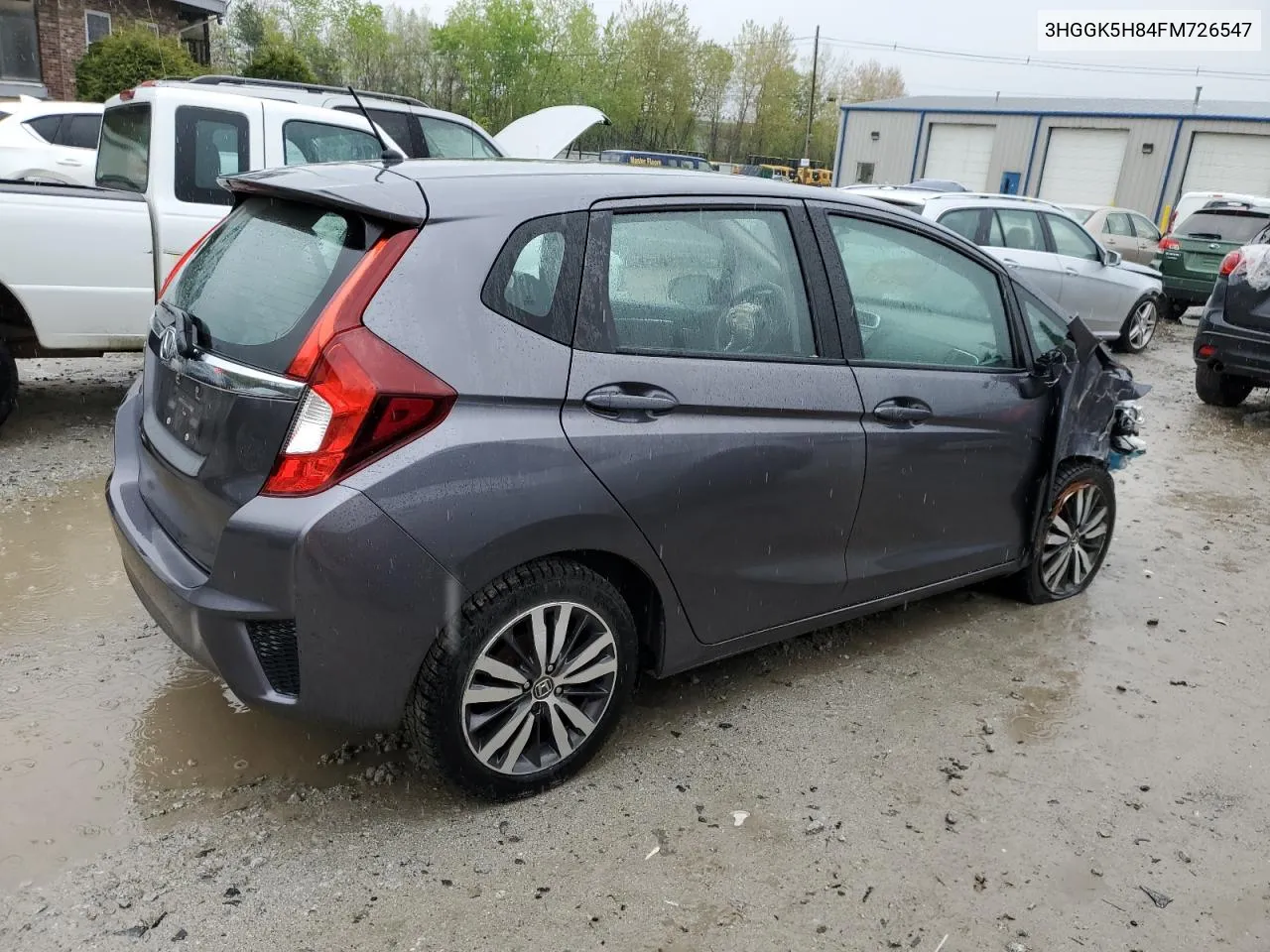 2015 Honda Fit Ex VIN: 3HGGK5H84FM726547 Lot: 53824114