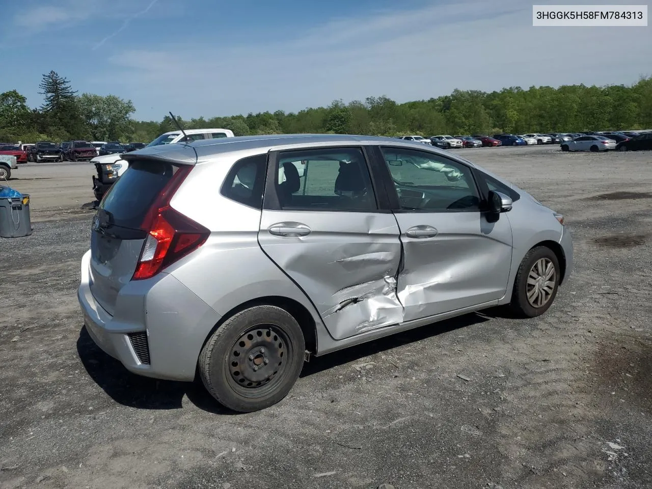 2015 Honda Fit Lx VIN: 3HGGK5H58FM784313 Lot: 54076304