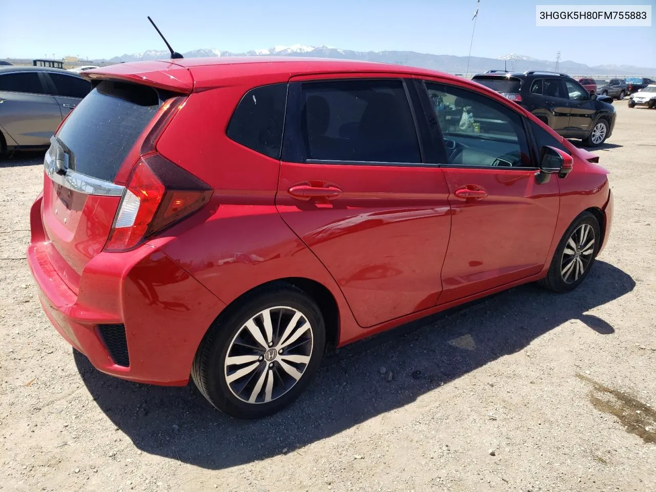 3HGGK5H80FM755883 2015 Honda Fit Ex