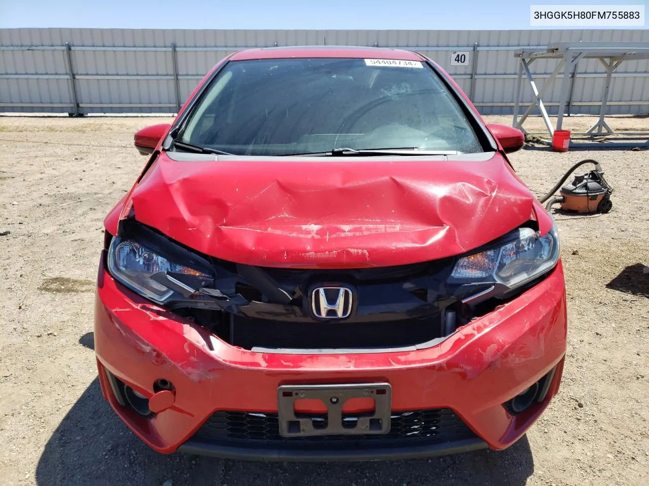 3HGGK5H80FM755883 2015 Honda Fit Ex