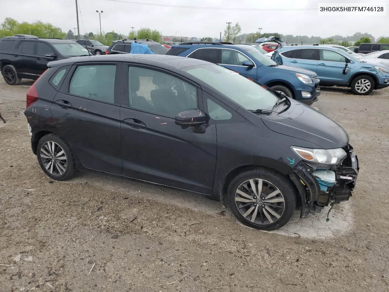 3HGGK5H87FM746128 2015 Honda Fit Ex