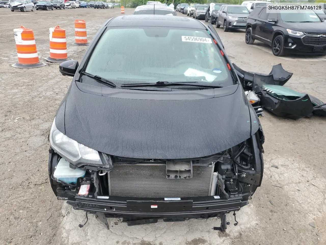 3HGGK5H87FM746128 2015 Honda Fit Ex