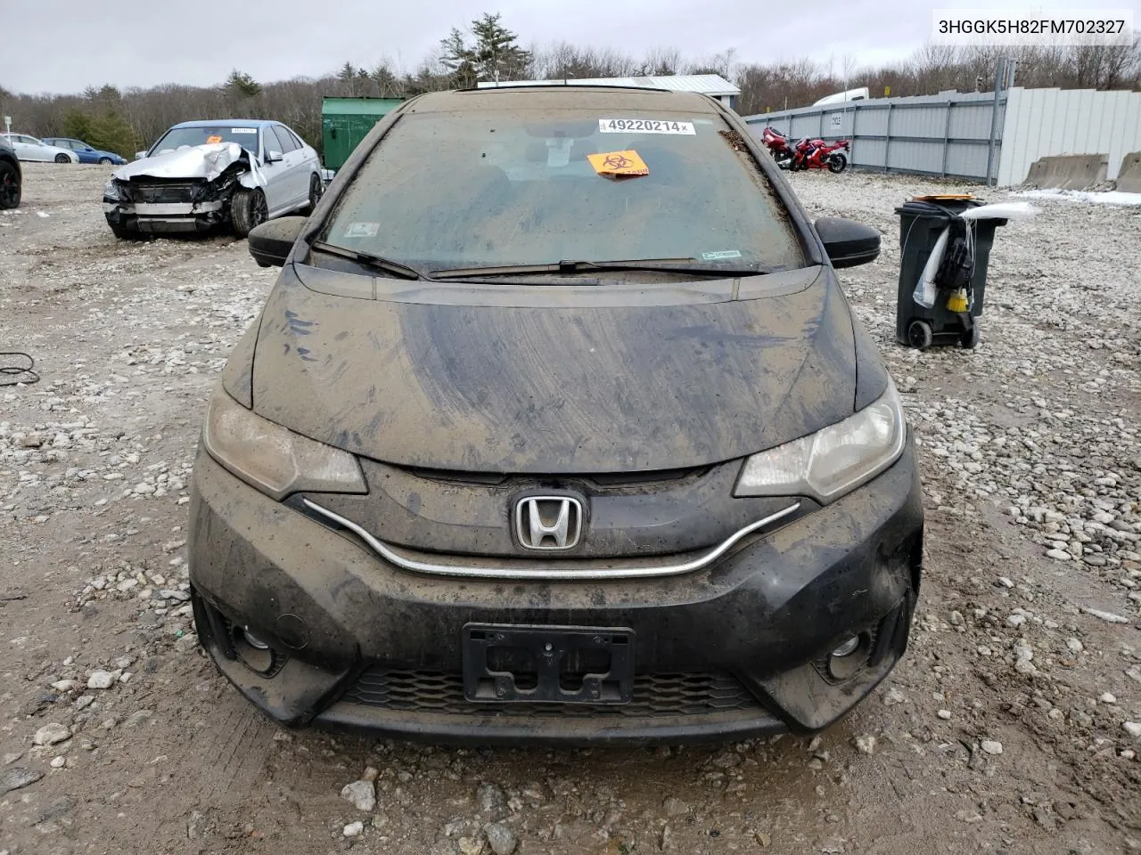 2015 Honda Fit Ex VIN: 3HGGK5H82FM702327 Lot: 54930834