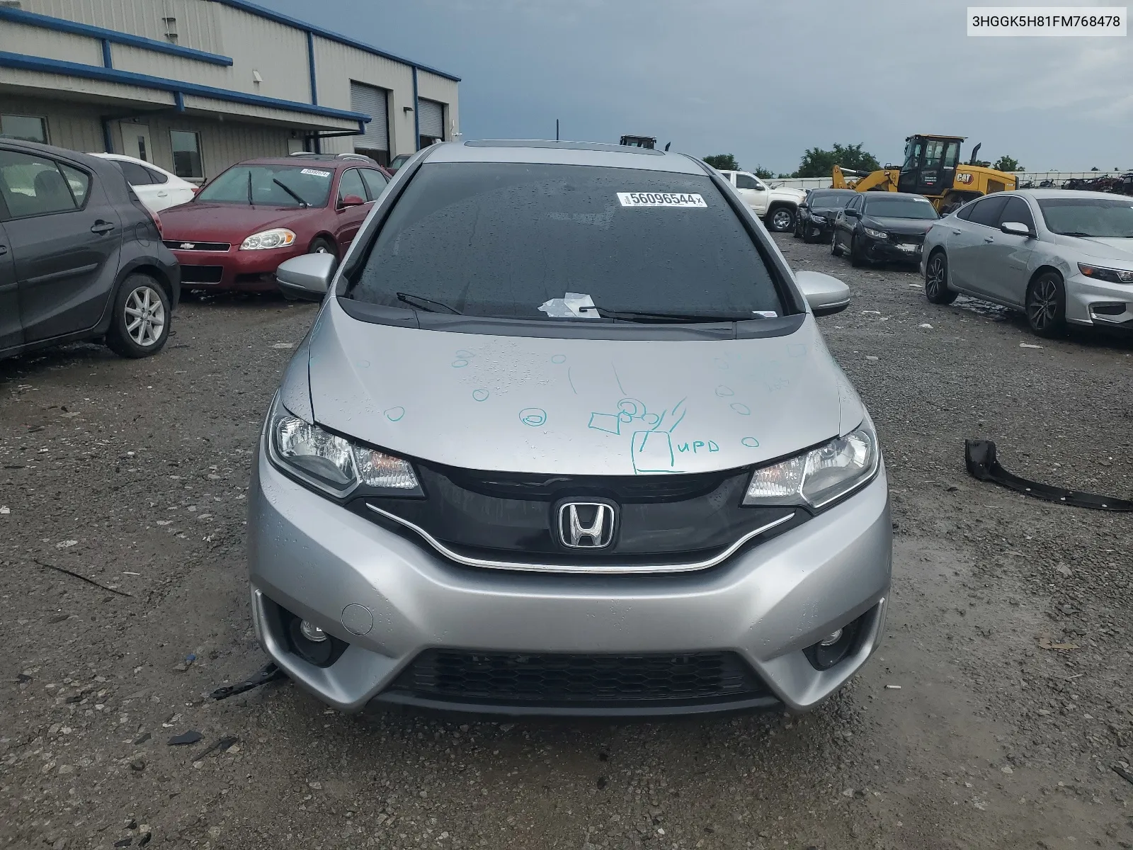 2015 Honda Fit Ex VIN: 3HGGK5H81FM768478 Lot: 56096544