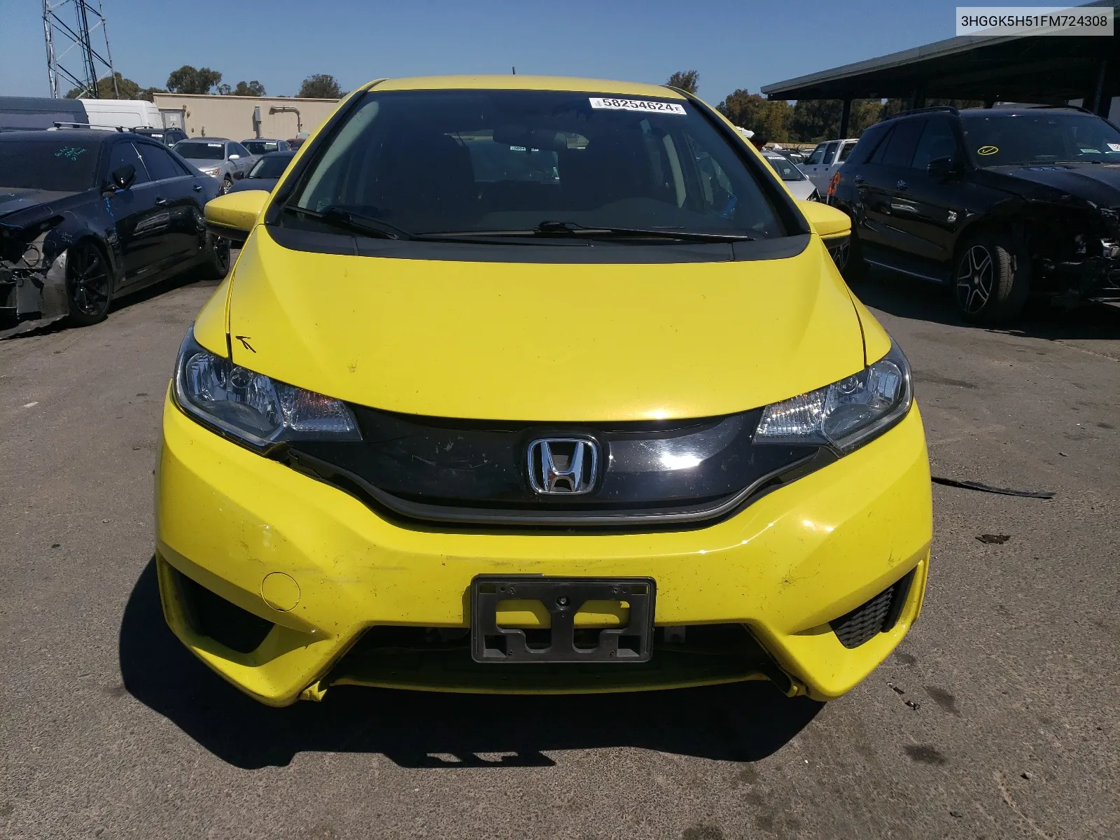 3HGGK5H51FM724308 2015 Honda Fit Lx