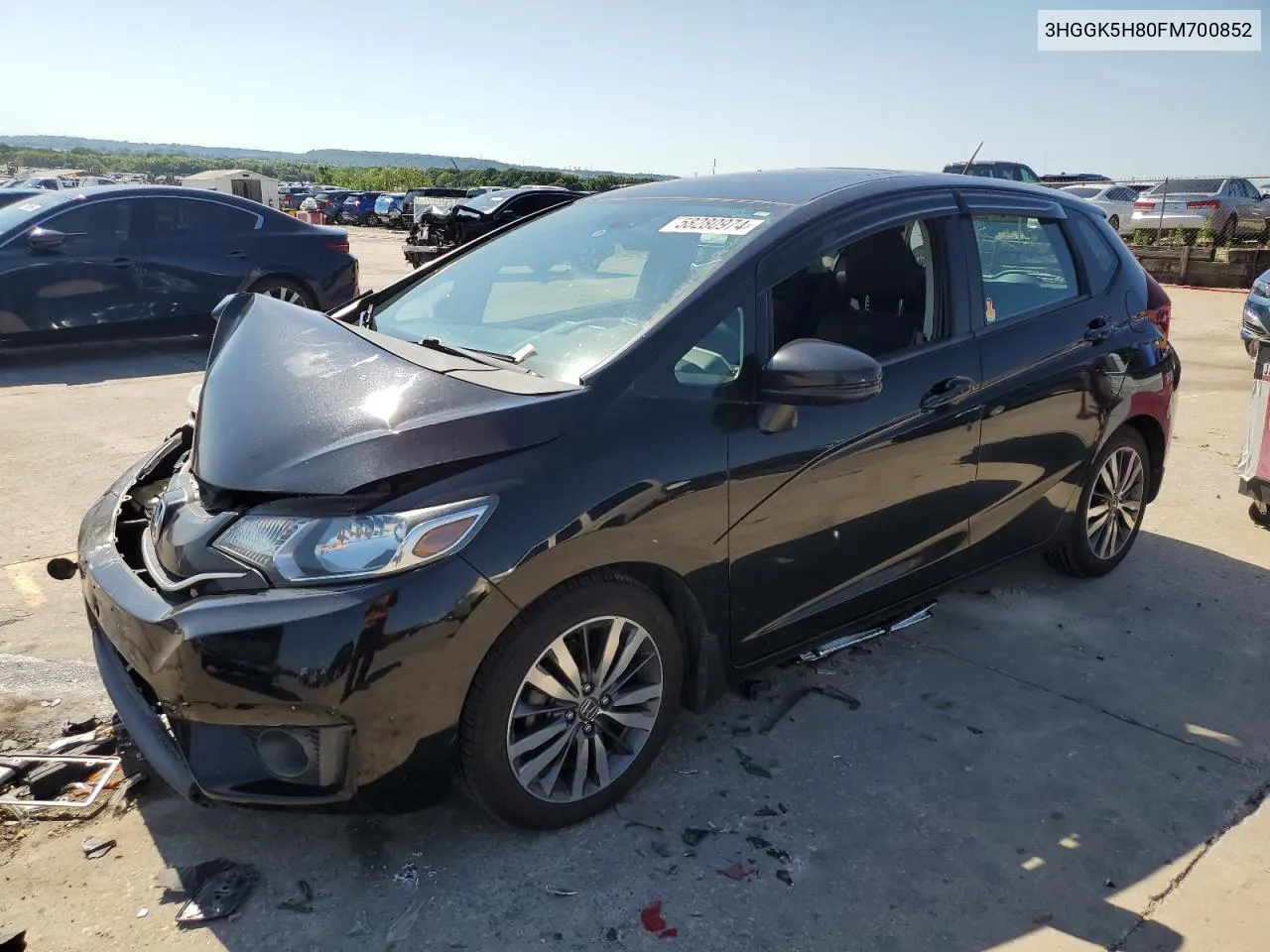 3HGGK5H80FM700852 2015 Honda Fit Ex