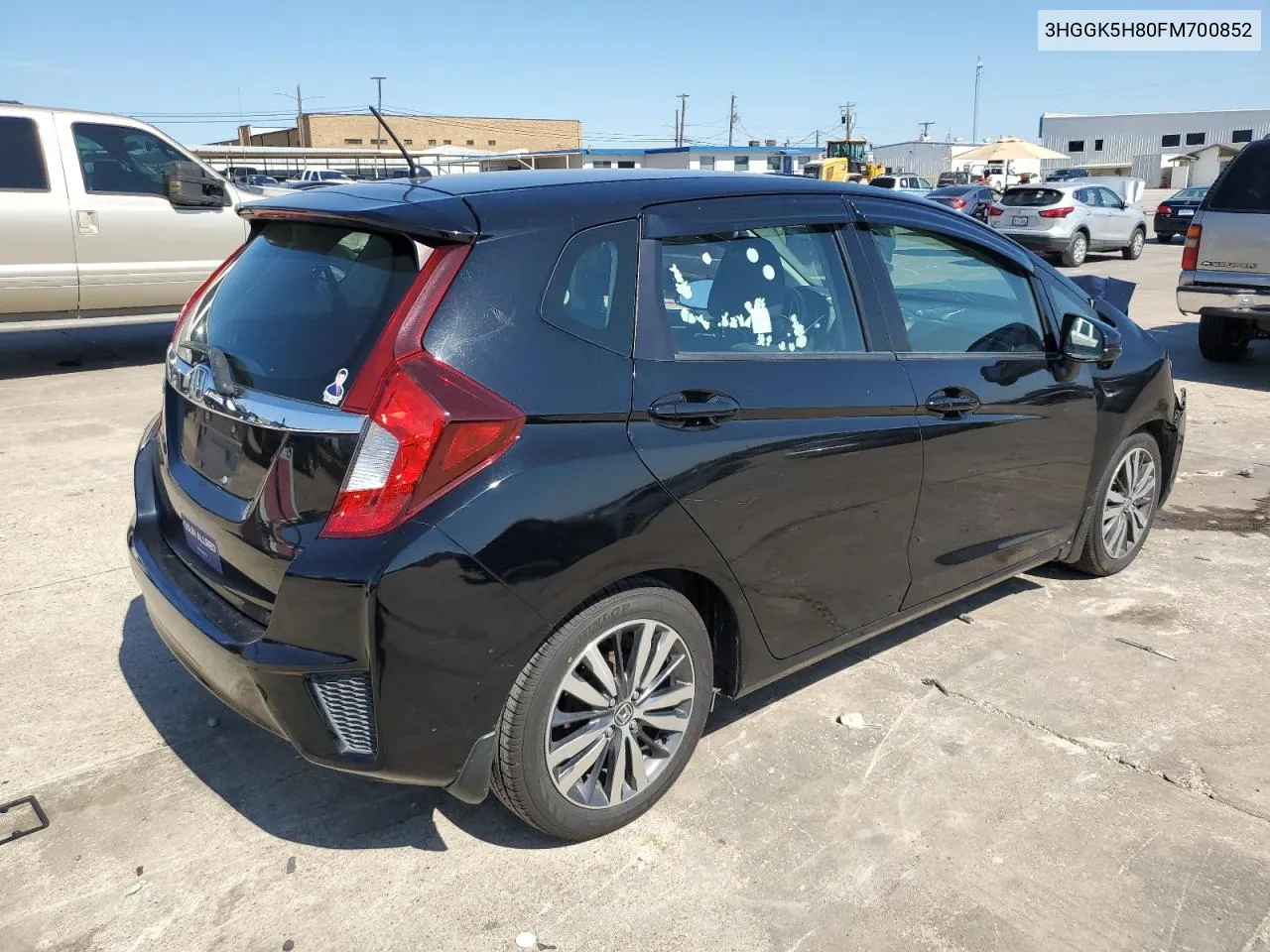 3HGGK5H80FM700852 2015 Honda Fit Ex