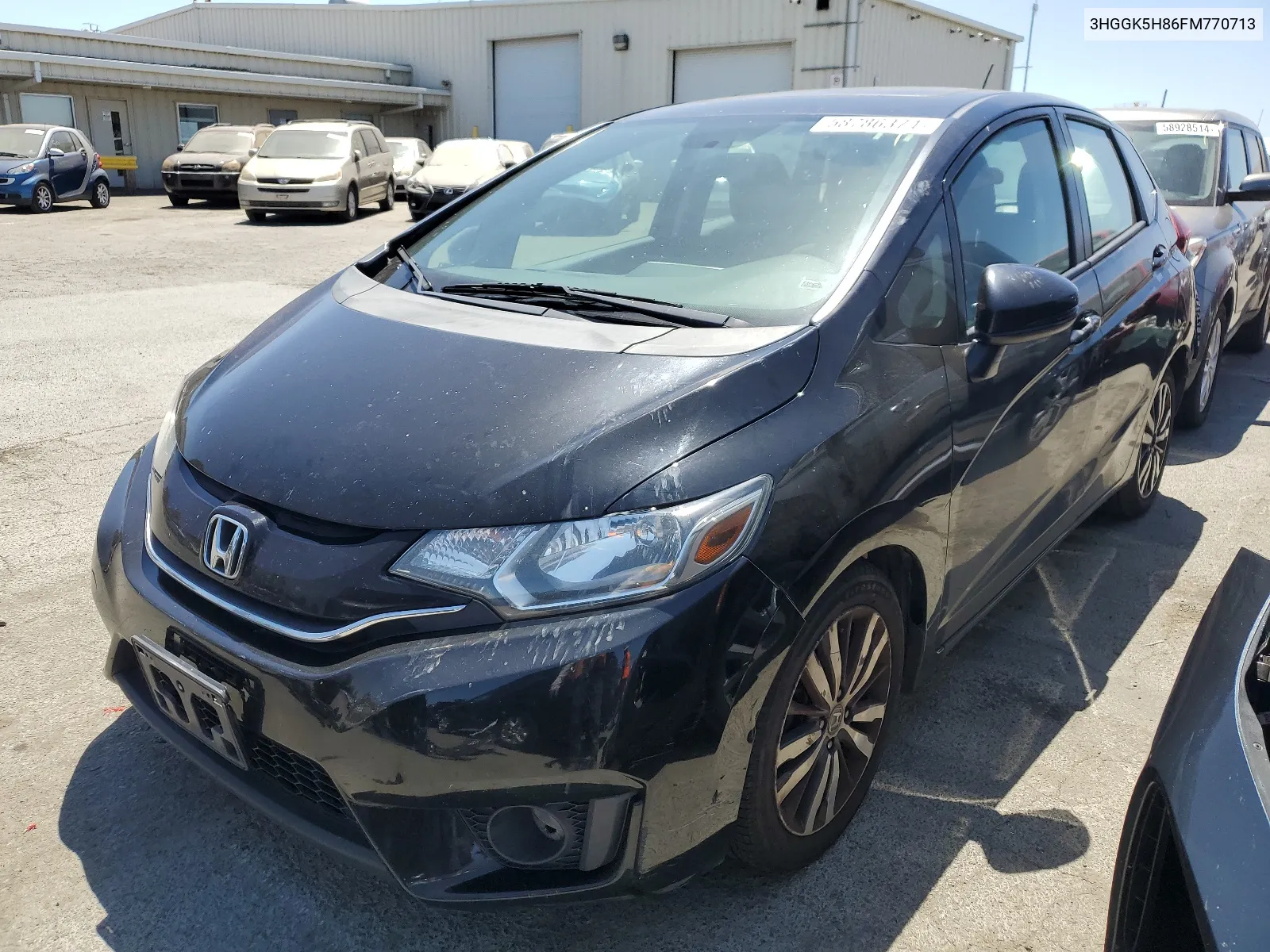 3HGGK5H86FM770713 2015 Honda Fit Ex