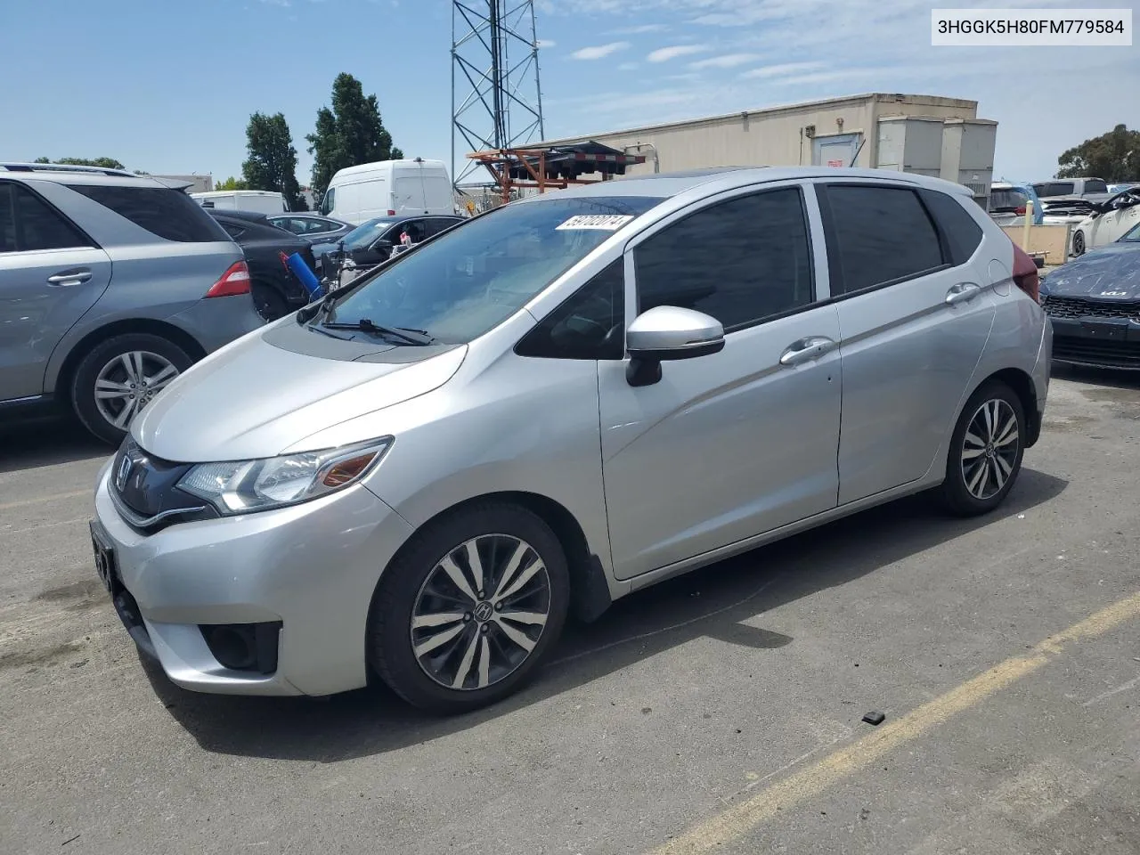 3HGGK5H80FM779584 2015 Honda Fit Ex