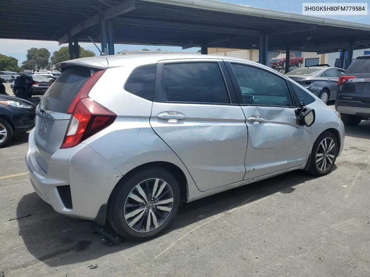 2015 Honda Fit Ex VIN: 3HGGK5H80FM779584 Lot: 59702074