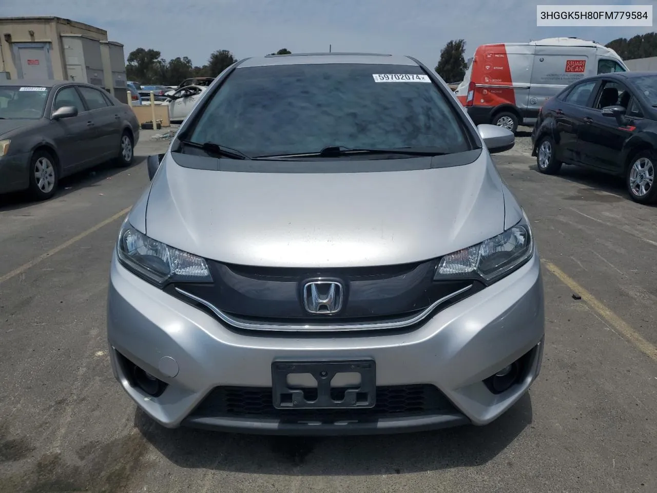 3HGGK5H80FM779584 2015 Honda Fit Ex