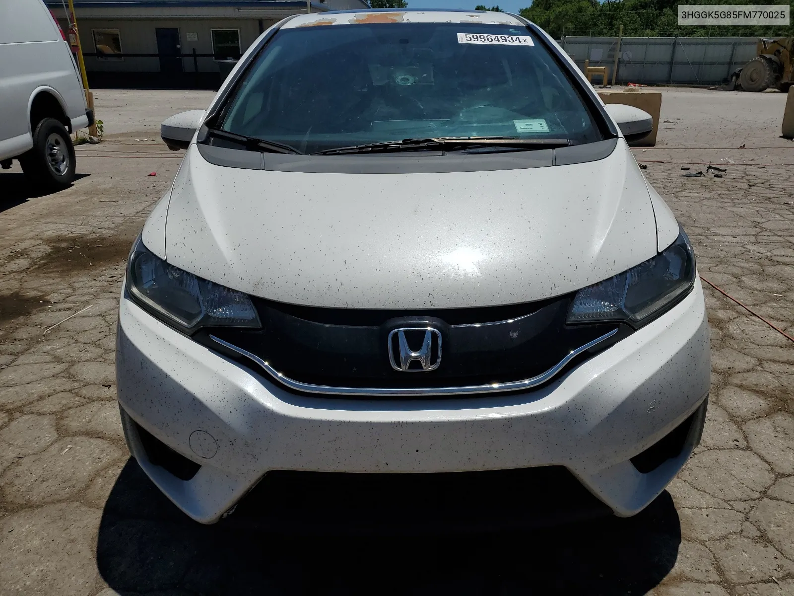 2015 Honda Fit Ex VIN: 3HGGK5G85FM770025 Lot: 59964934