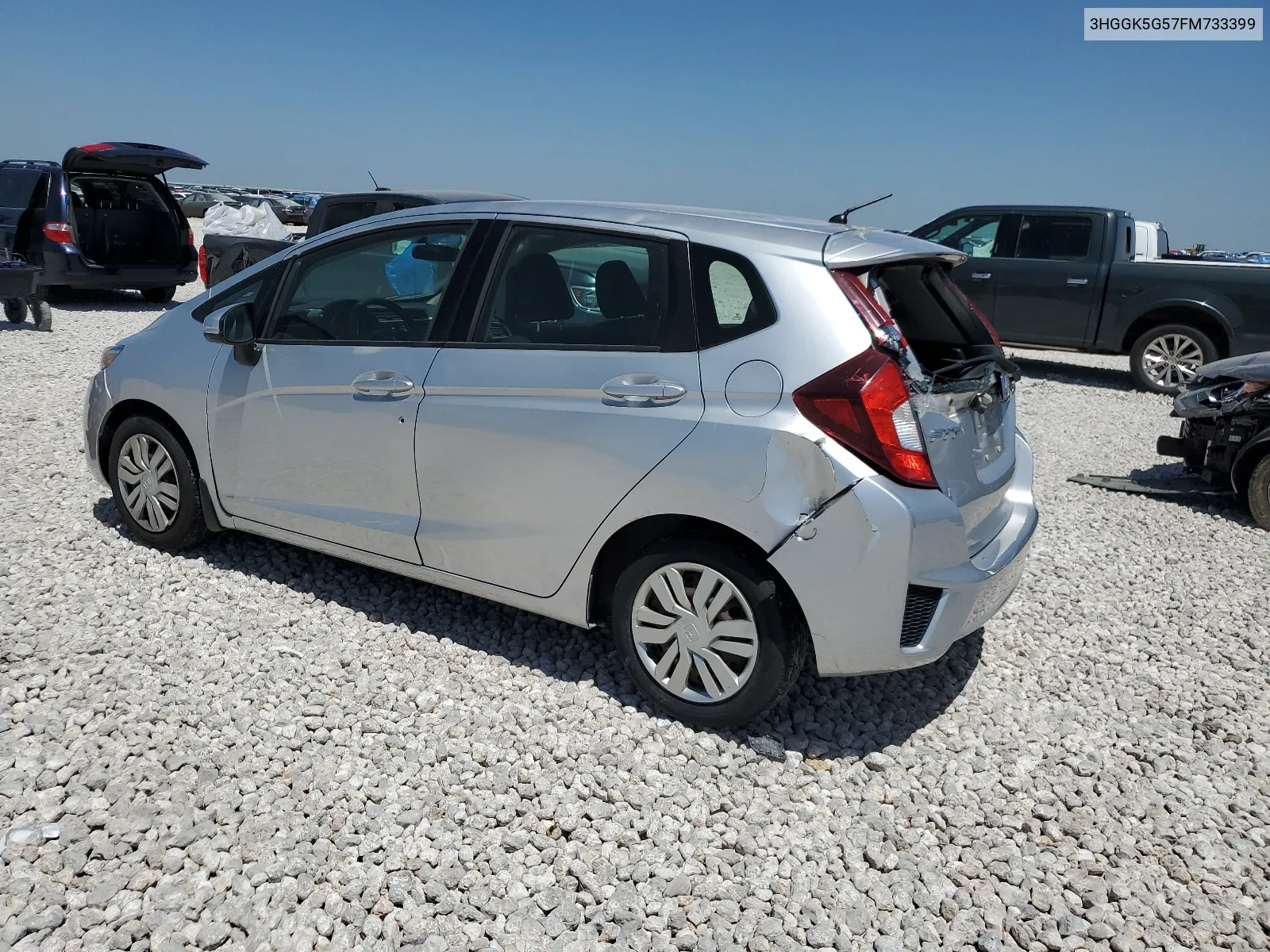 3HGGK5G57FM733399 2015 Honda Fit Lx