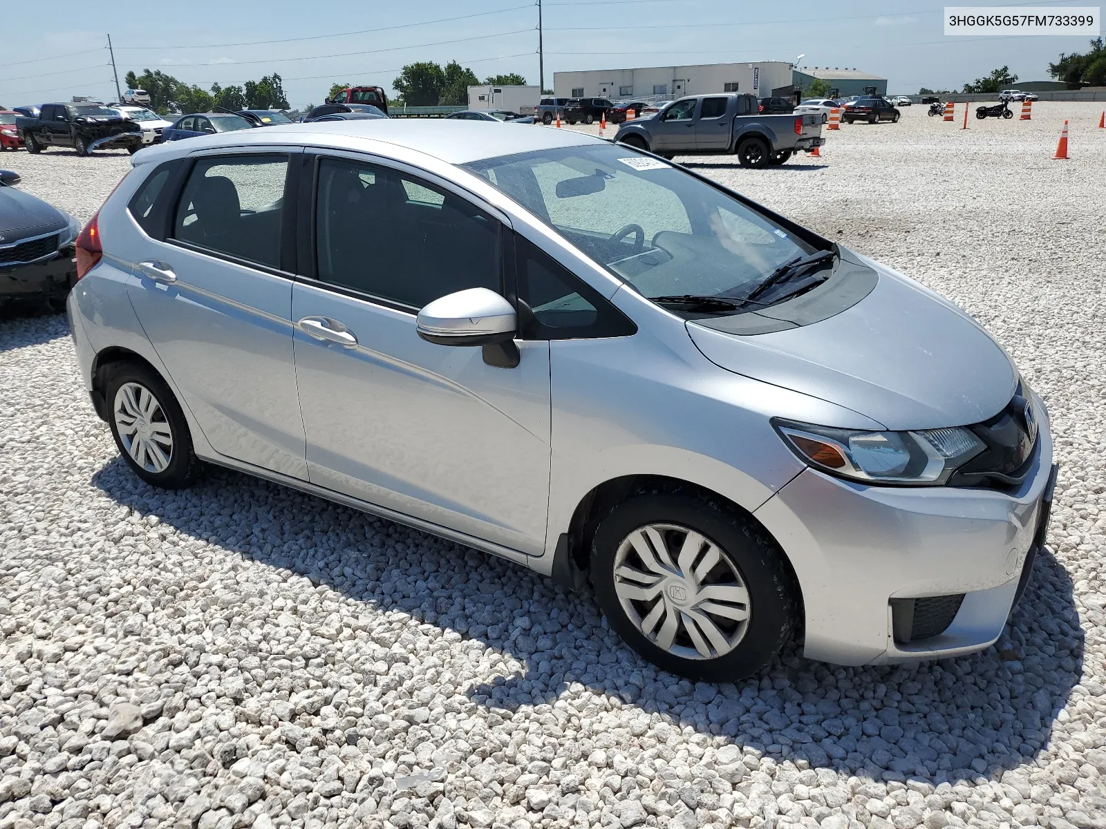 2015 Honda Fit Lx VIN: 3HGGK5G57FM733399 Lot: 60924014