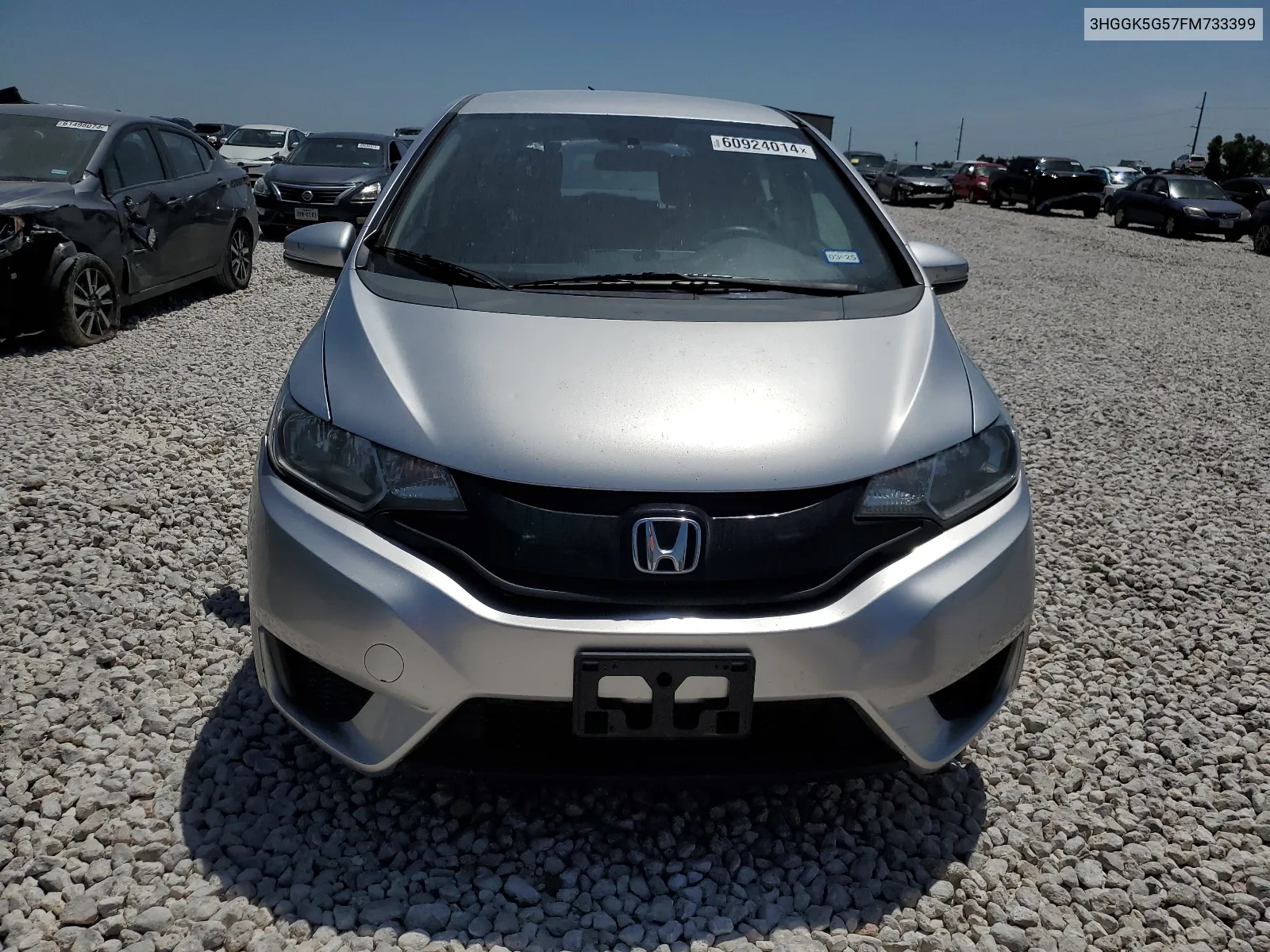 3HGGK5G57FM733399 2015 Honda Fit Lx