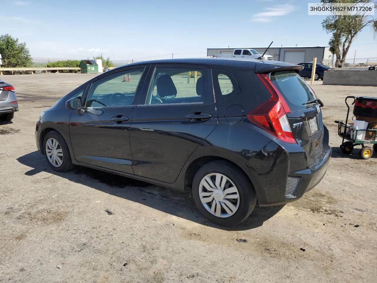 2015 Honda Fit Lx VIN: 3HGGK5H52FM717206 Lot: 60949454