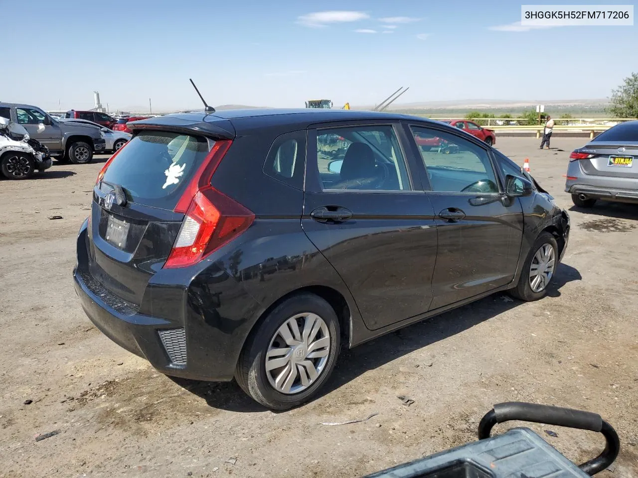 3HGGK5H52FM717206 2015 Honda Fit Lx