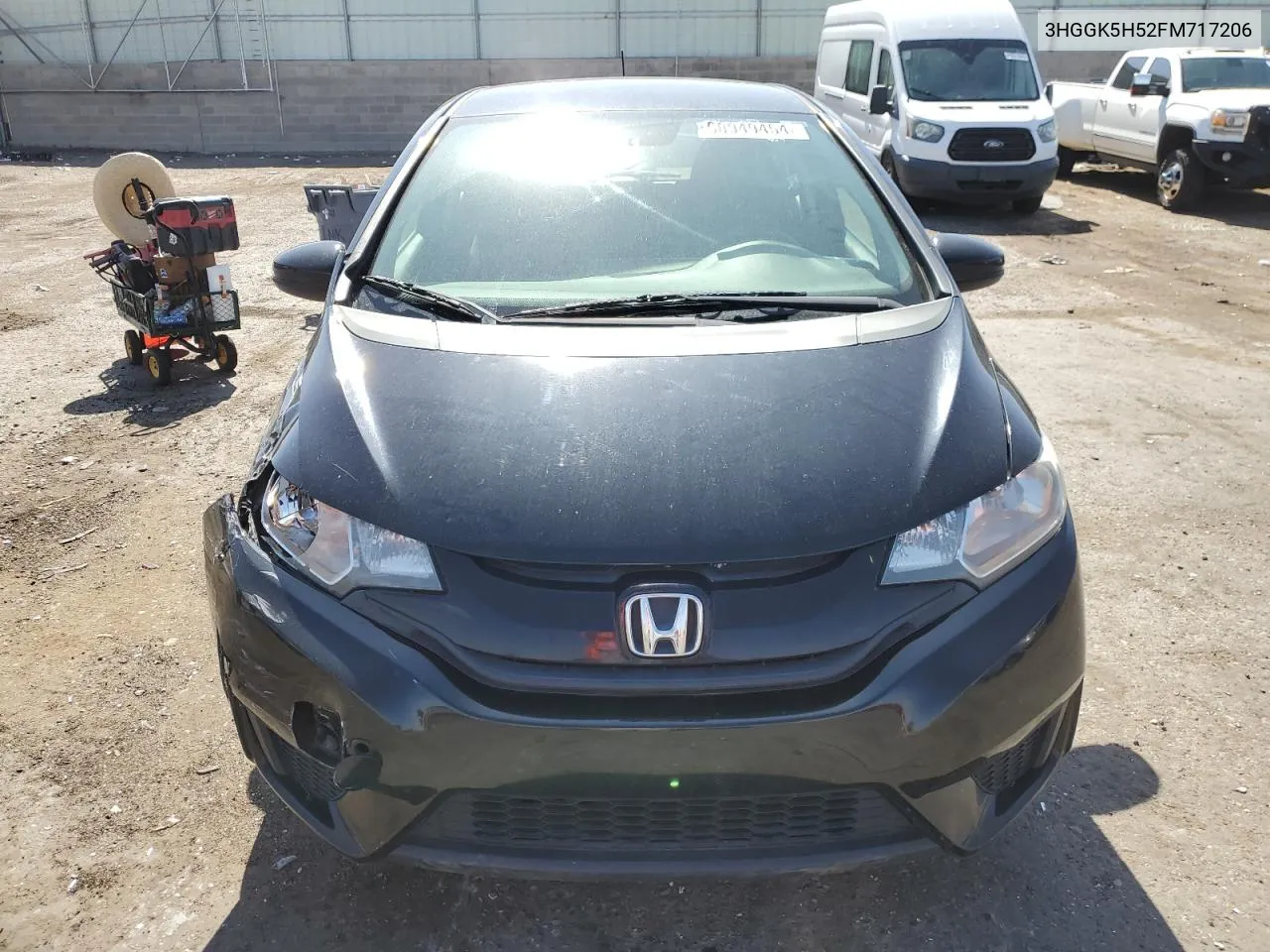 3HGGK5H52FM717206 2015 Honda Fit Lx