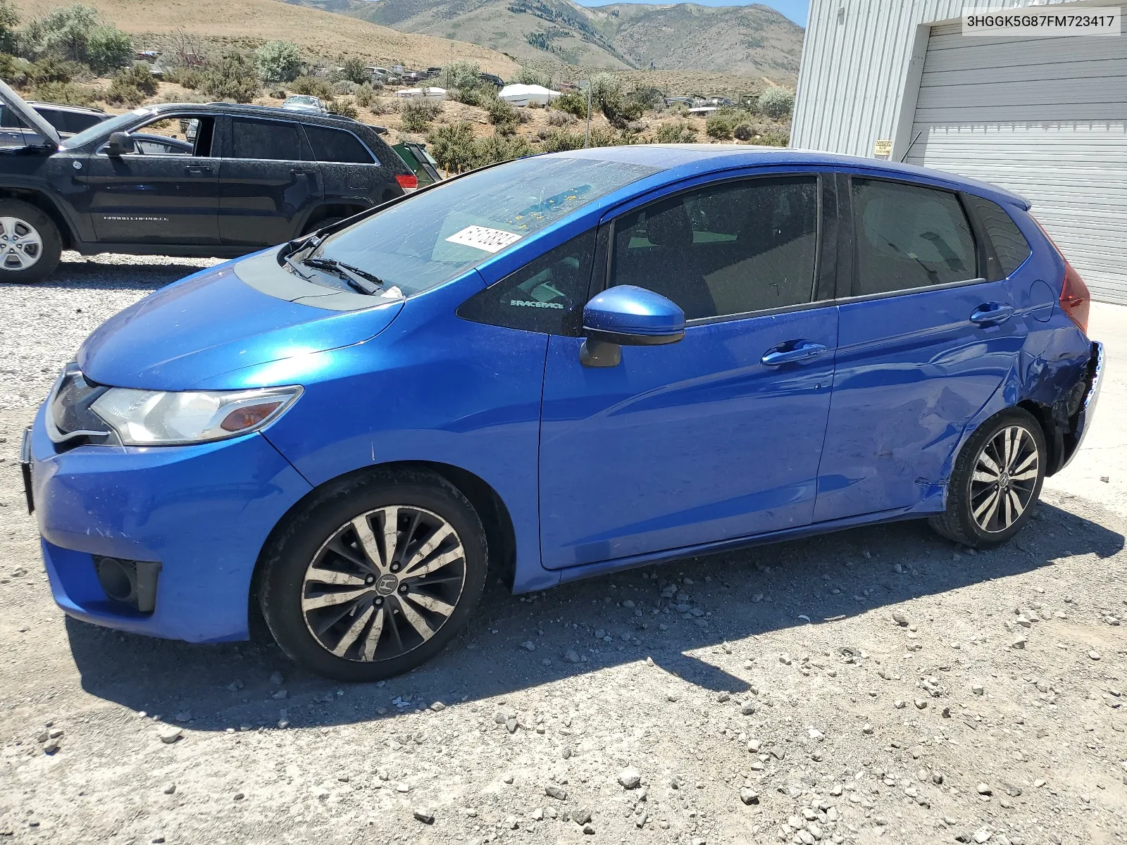 3HGGK5G87FM723417 2015 Honda Fit Ex