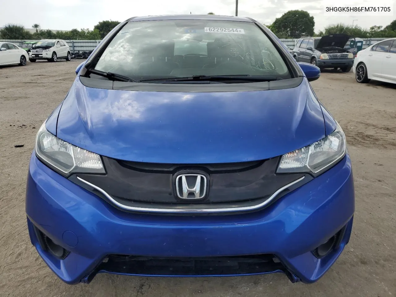 2015 Honda Fit Ex VIN: 3HGGK5H86FM761705 Lot: 62292544