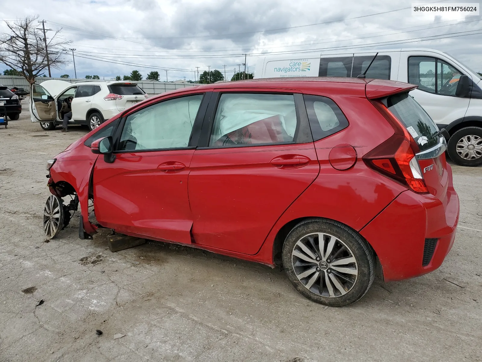 3HGGK5H81FM756024 2015 Honda Fit Ex