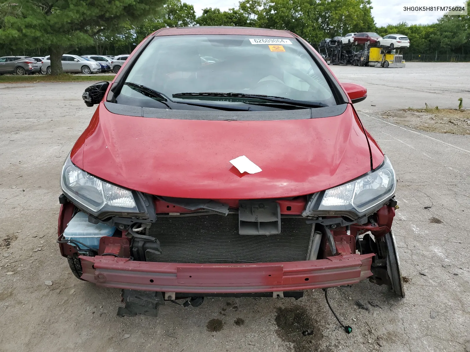 3HGGK5H81FM756024 2015 Honda Fit Ex