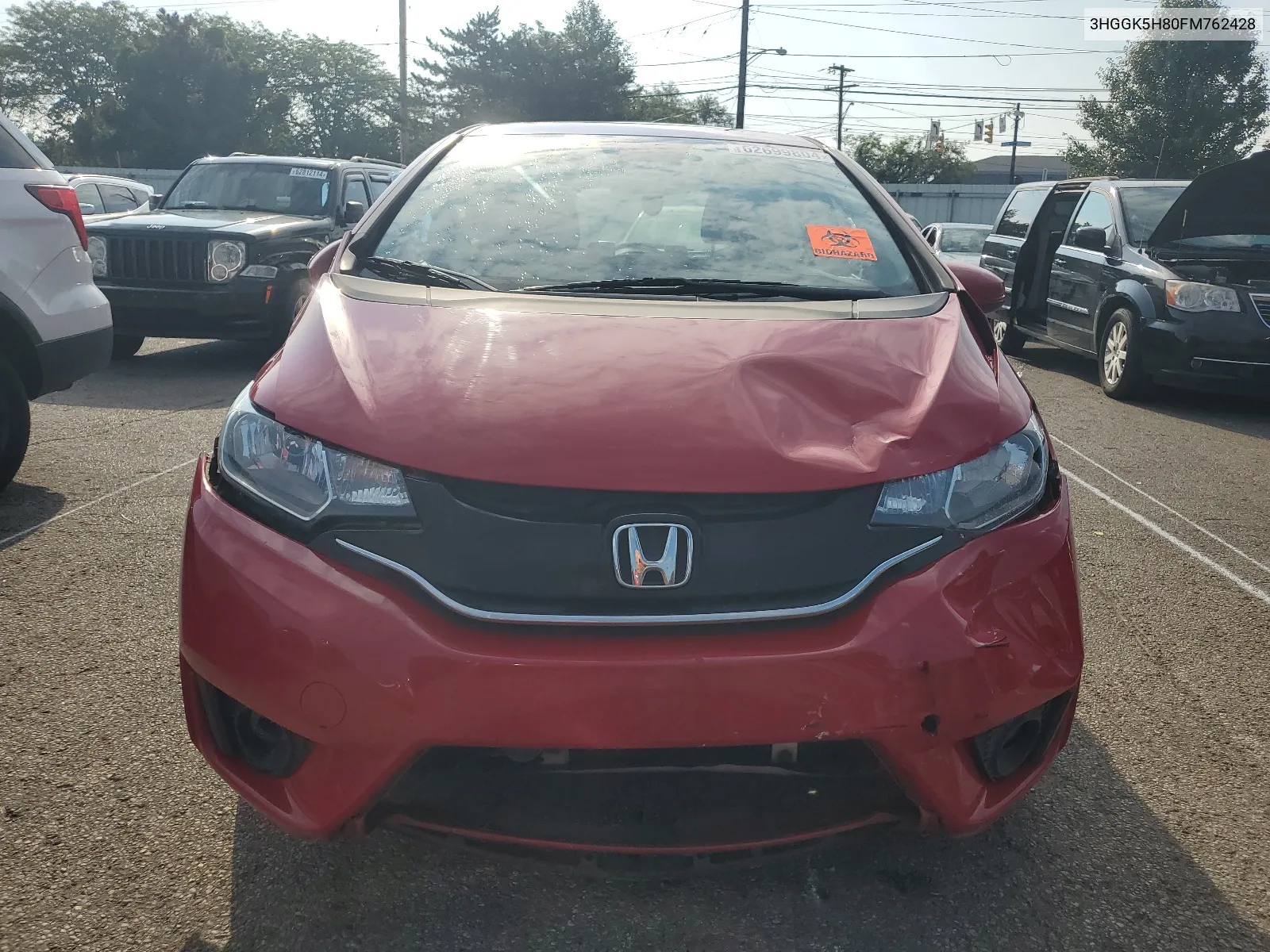 3HGGK5H80FM762428 2015 Honda Fit Ex