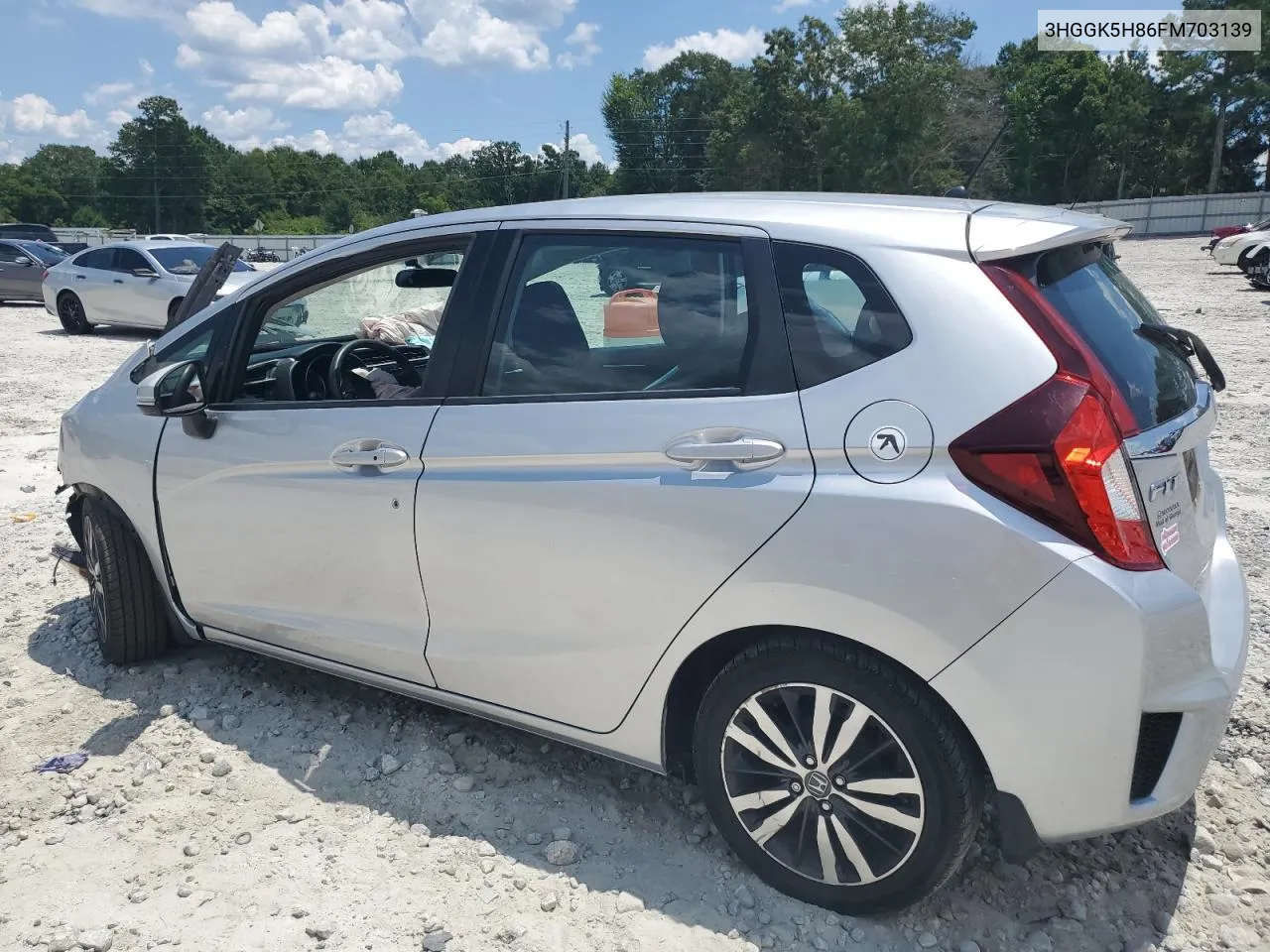 2015 Honda Fit Ex VIN: 3HGGK5H86FM703139 Lot: 62949864