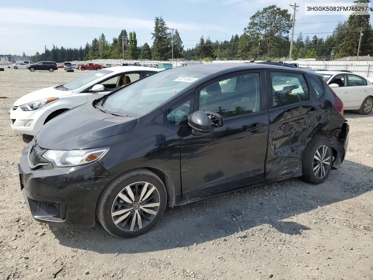 2015 Honda Fit Ex VIN: 3HGGK5G82FM765297 Lot: 63014544