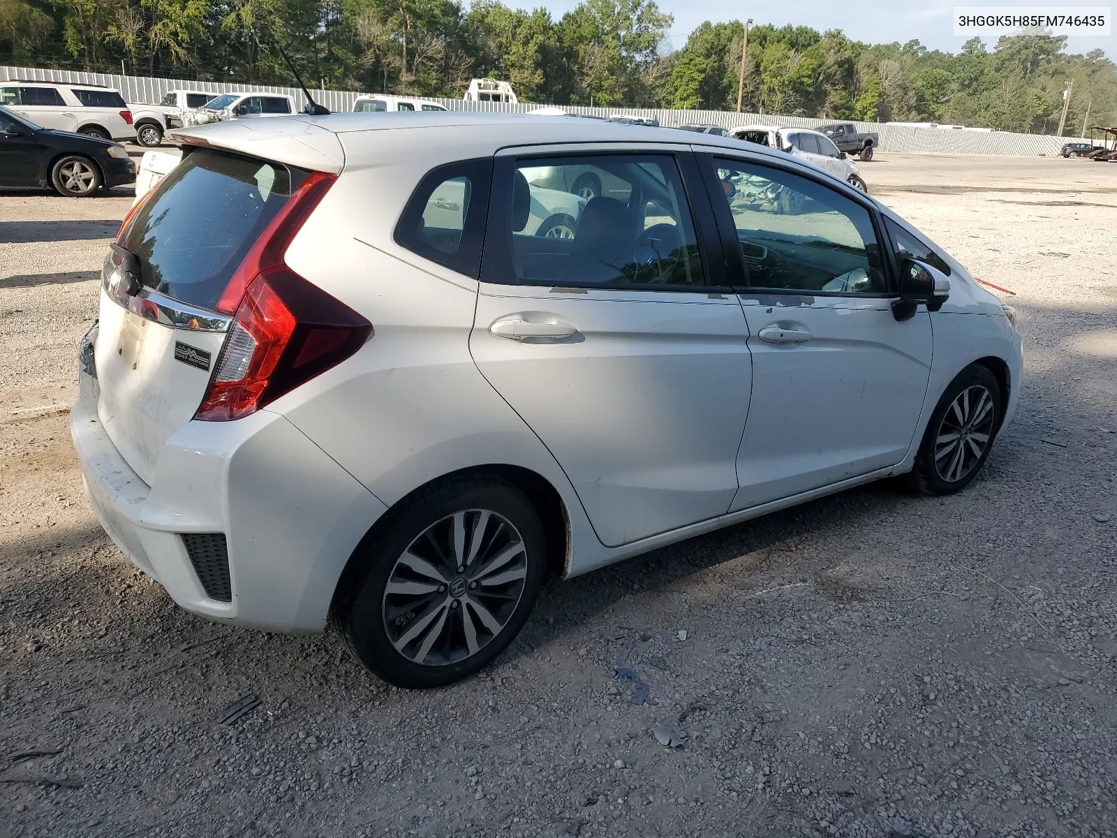 2015 Honda Fit Ex VIN: 3HGGK5H85FM746435 Lot: 63030154