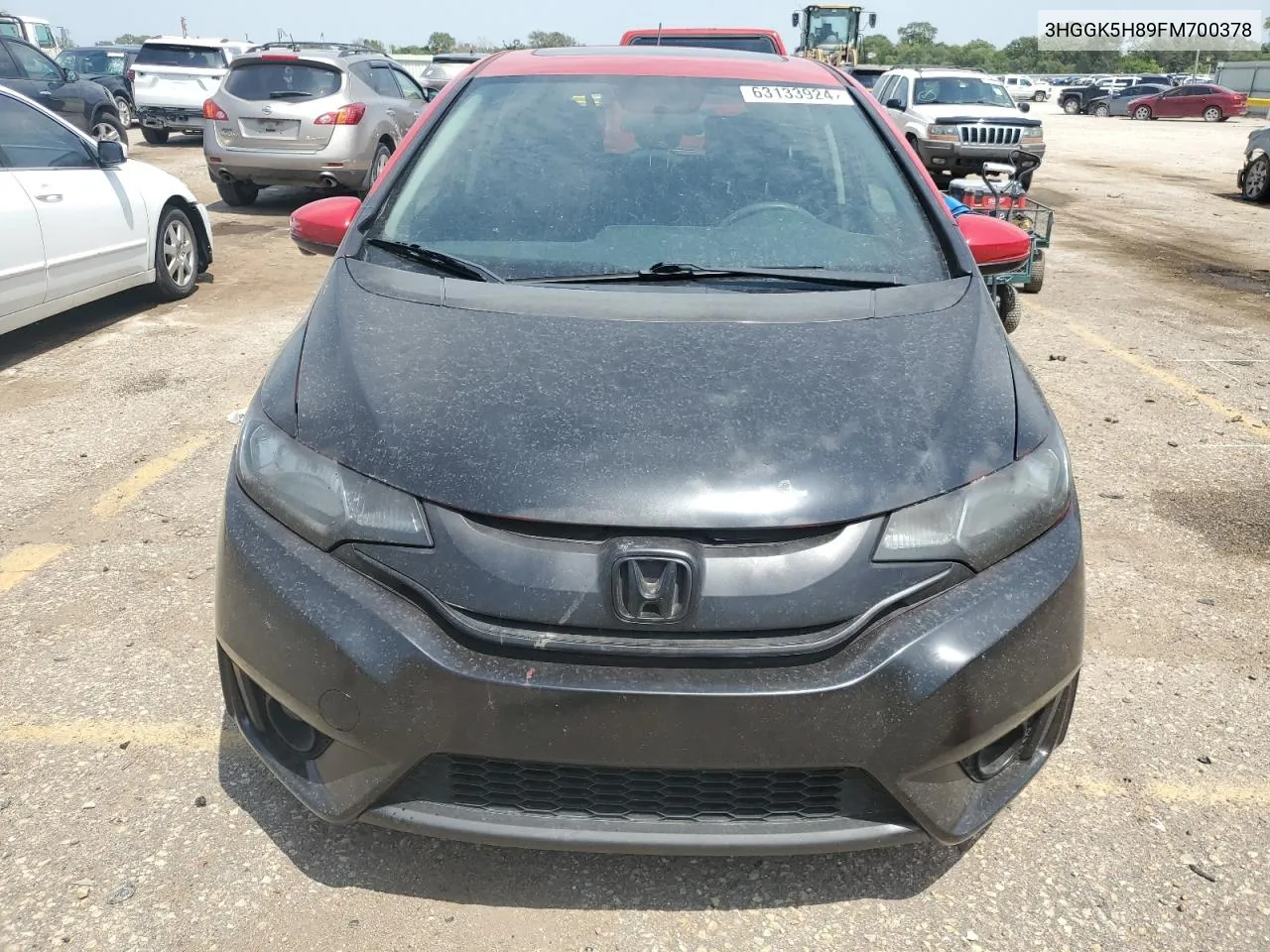 2015 Honda Fit Ex VIN: 3HGGK5H89FM700378 Lot: 63133924