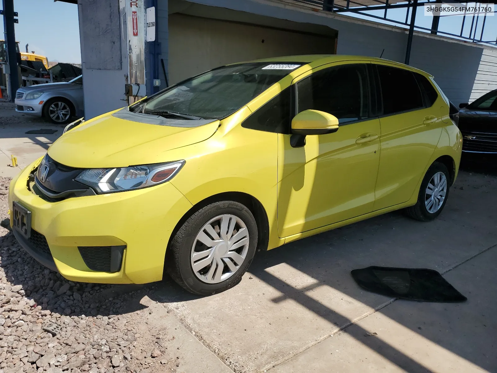 3HGGK5G54FM761760 2015 Honda Fit Lx