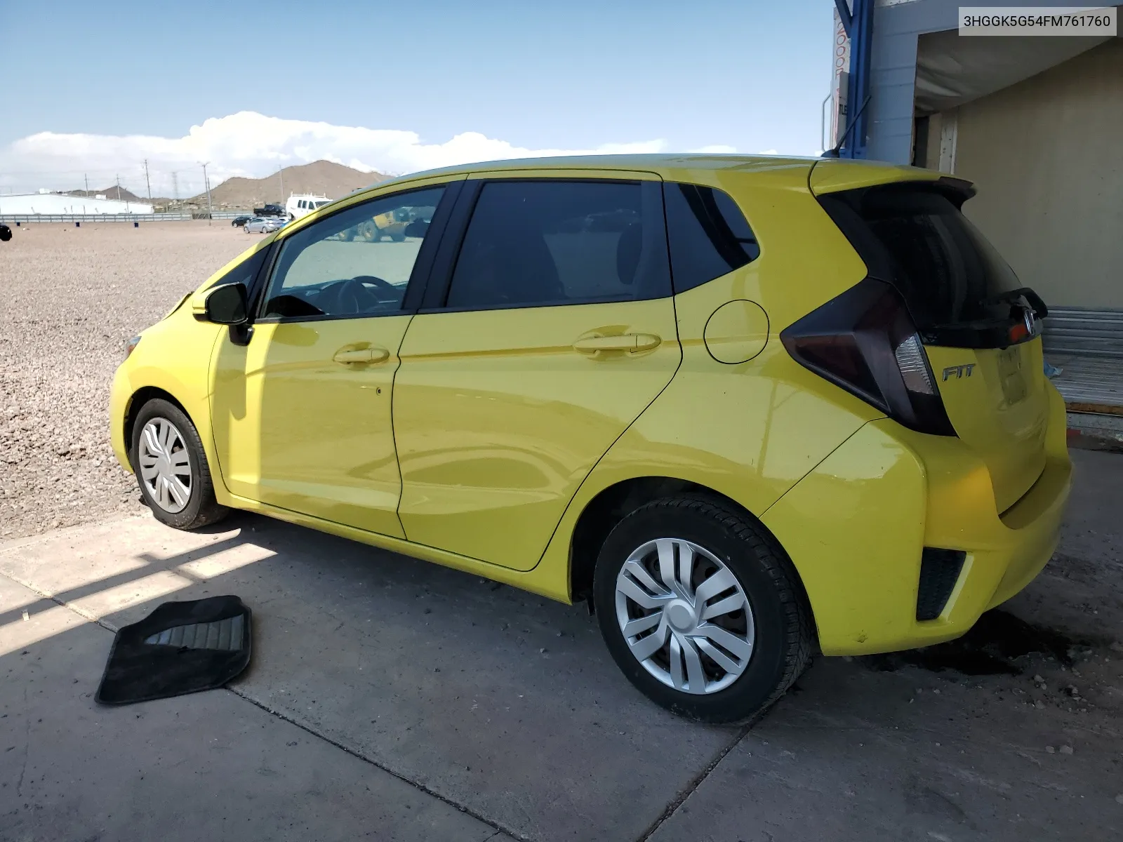 3HGGK5G54FM761760 2015 Honda Fit Lx