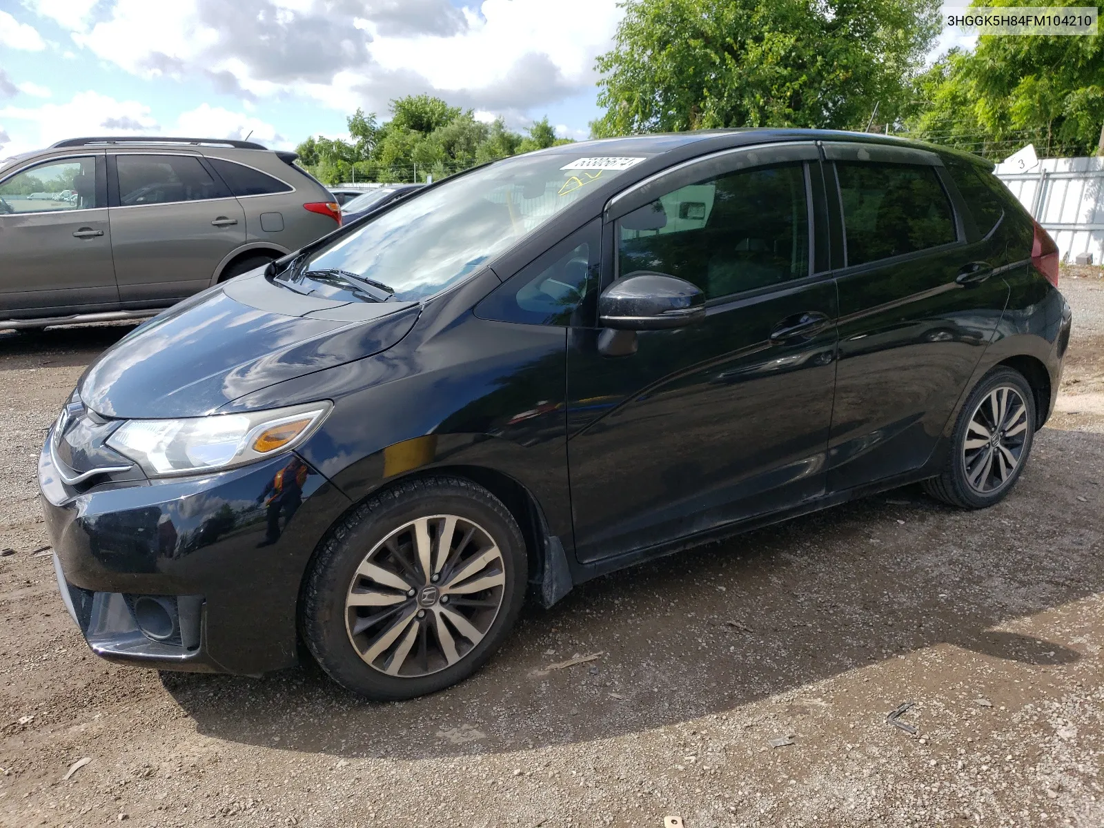 2015 Honda Fit Ex VIN: 3HGGK5H84FM104210 Lot: 63305674