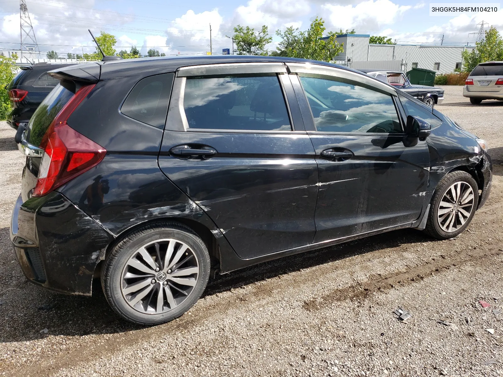 3HGGK5H84FM104210 2015 Honda Fit Ex