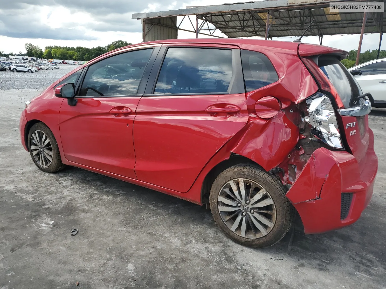 3HGGK5H83FM777408 2015 Honda Fit Ex