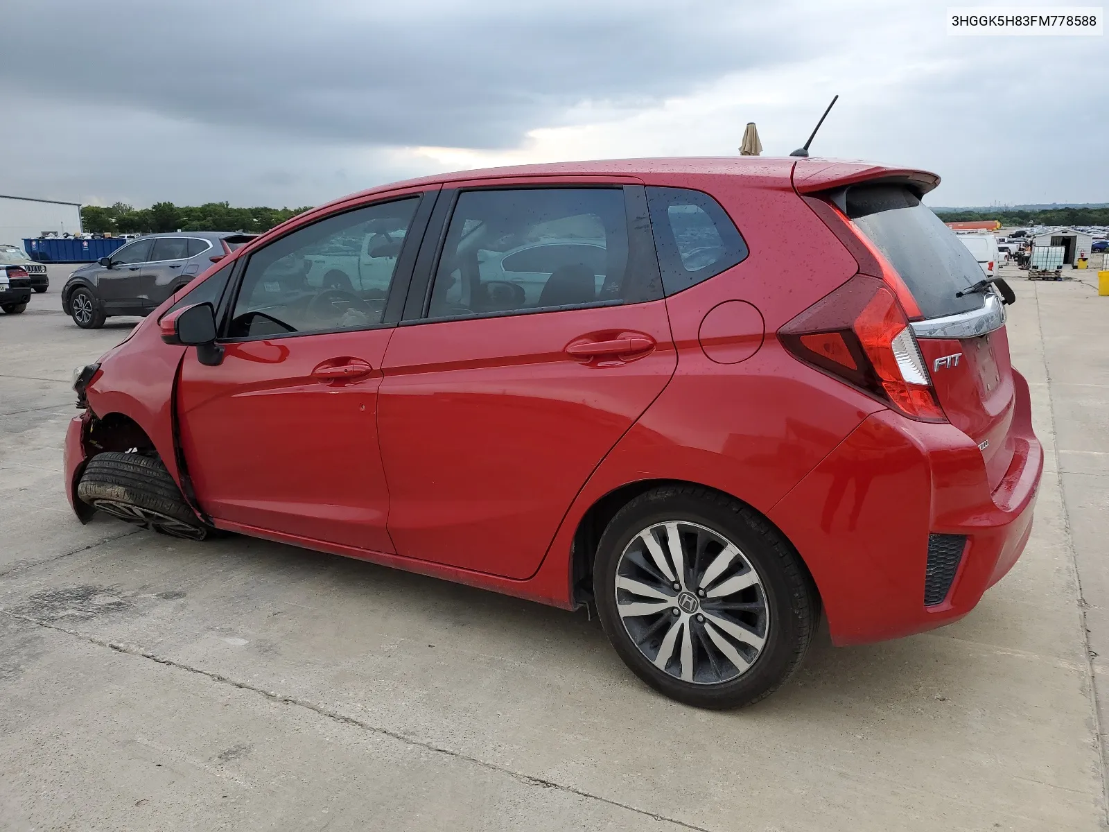 3HGGK5H83FM778588 2015 Honda Fit Ex