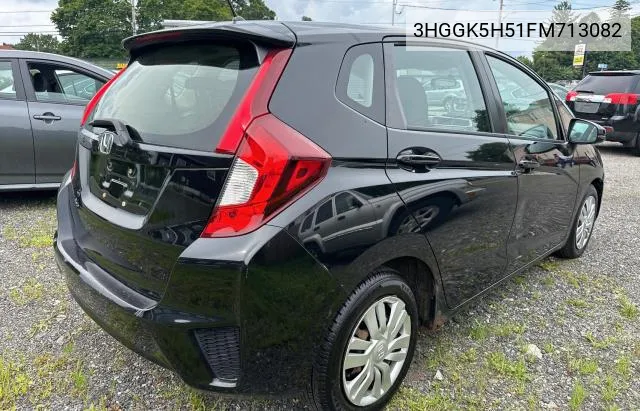 3HGGK5H51FM713082 2015 Honda Fit Lx