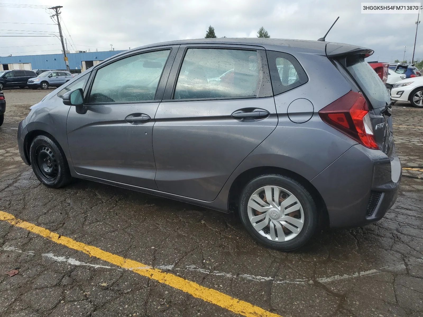 3HGGK5H54FM713870 2015 Honda Fit Lx