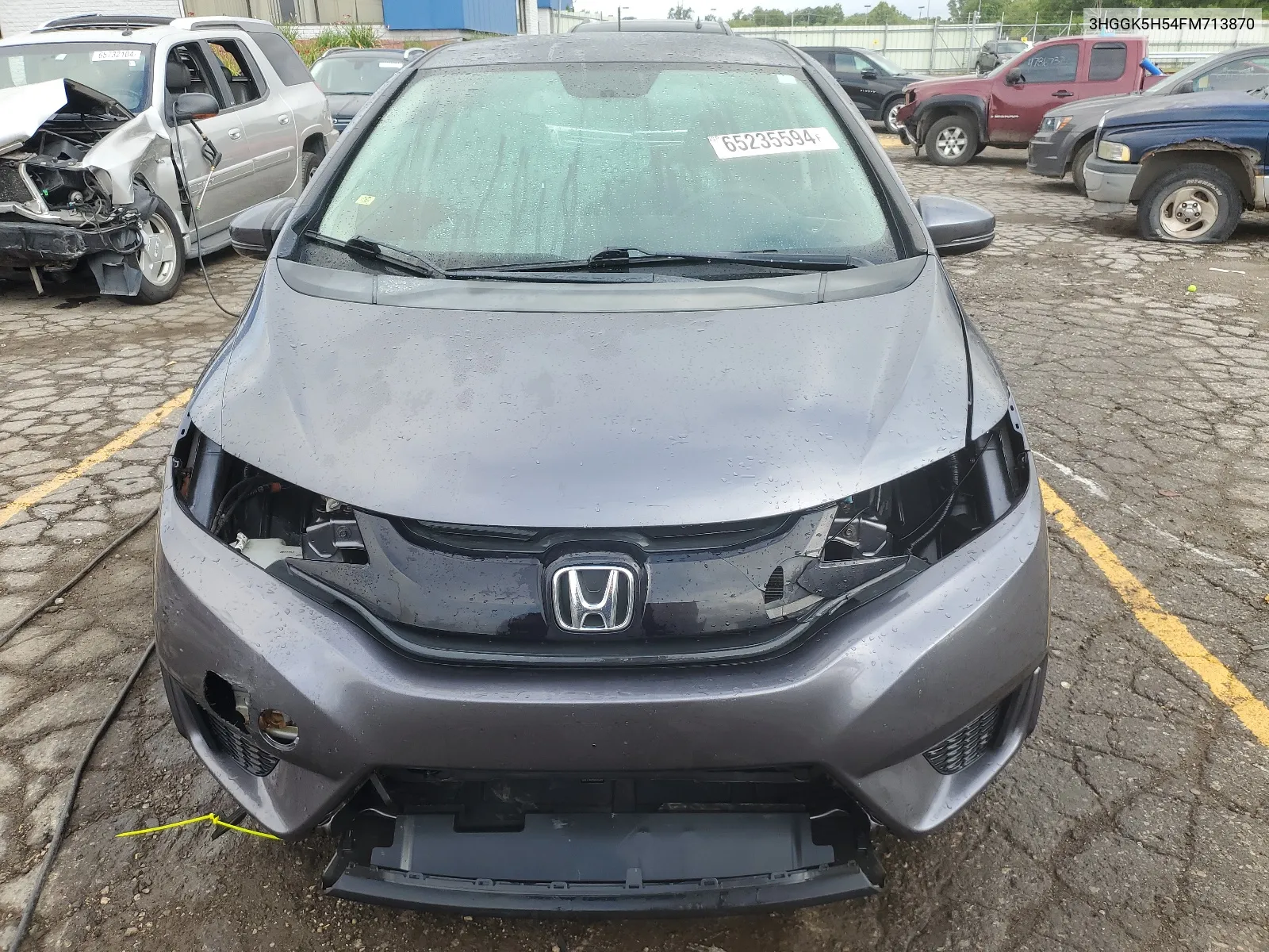 2015 Honda Fit Lx VIN: 3HGGK5H54FM713870 Lot: 65235594